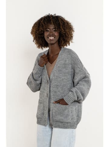 Awama Kardigan w kolorze szarym
