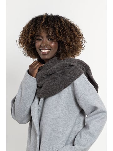Awama Szal w kolorze antracytowym