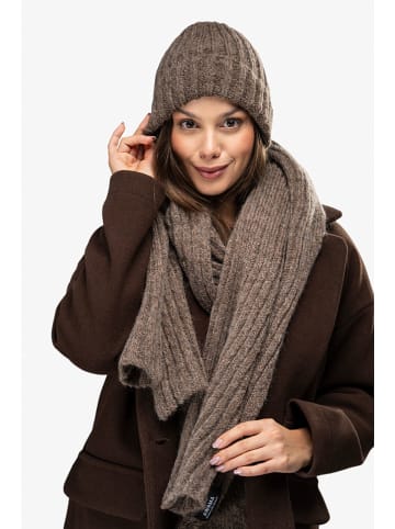 Awama Czapka w kolorze beżowym