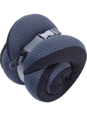 Troika Nackenkissen in Grau/ Schwarz - (L)16,5 x (B)15 x (H)9 cm