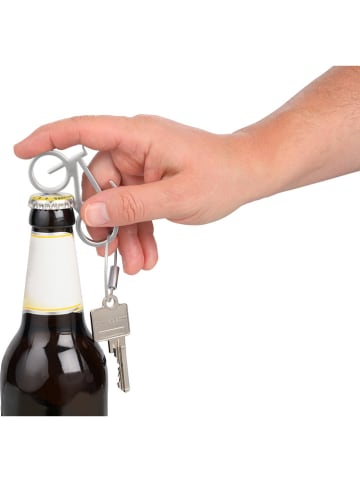 Troika Sleutelhanger "''Drahtesel'' zilverkleurig