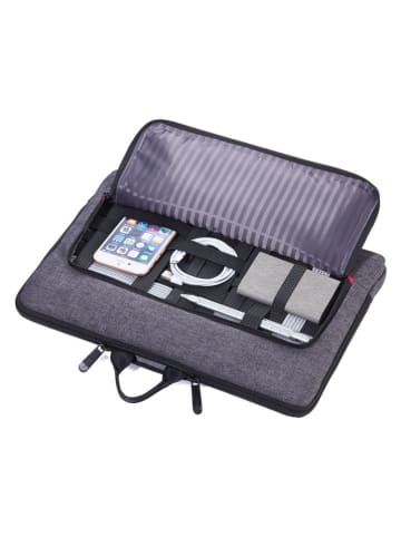 Troika Aktówka w kolorze antracytowym