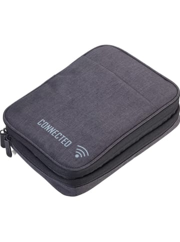 Troika Organizer-Tasche in Grau - (B)23 x (H)16 x (T)5 cm