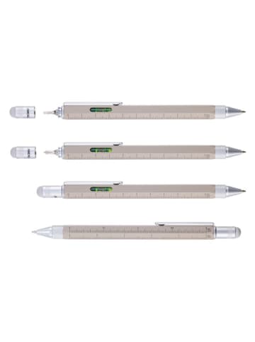 Troika Długopis wielozadaniowy w kolorze szarym - wys. 15 cm