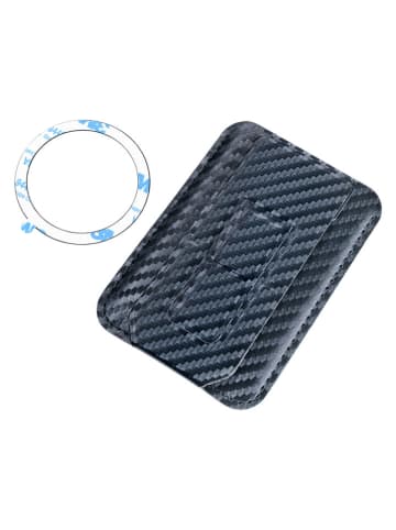 Troika Etui "MagSafe" w kolorze antracytowym na karty - 6,5 x 9,5 x 5 cm