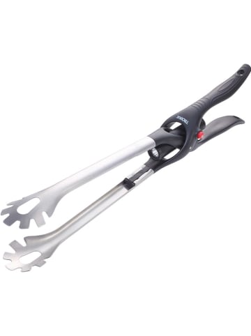 Troika Grillzange in Silber/ Schwarz - (H)45 cm