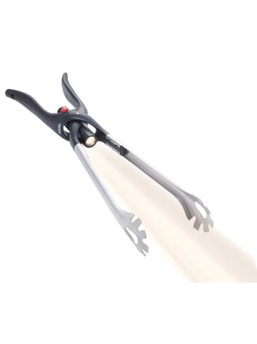 Troika Grillzange in Silber/ Schwarz - (H)45 cm