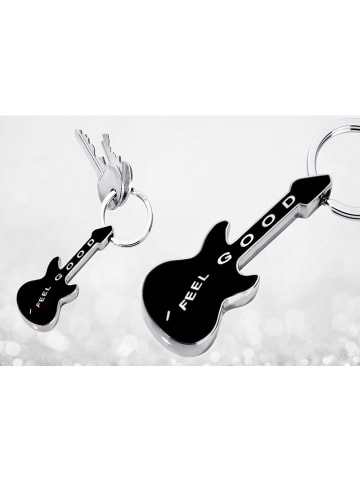 Troika Brelok "I feel good" w kolorze czarnym do kluczy