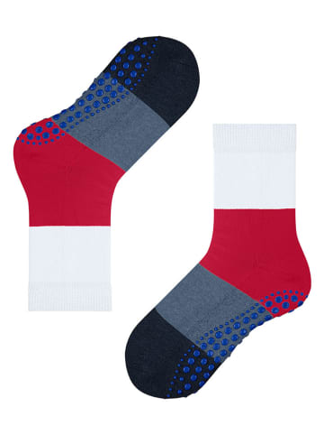Falke Socken "Summer" in Weiß/ Rot