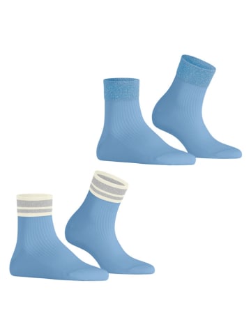 ESPRIT 2-delige set: sokken blauw