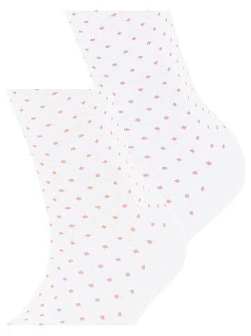 ESPRIT 2er-Set: Socken "Fine Dot" in Weiß