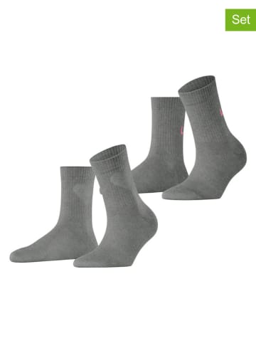 ESPRIT 2-delige set: sokken grijs