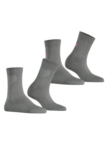 ESPRIT 2er-Set: Socken in Grau