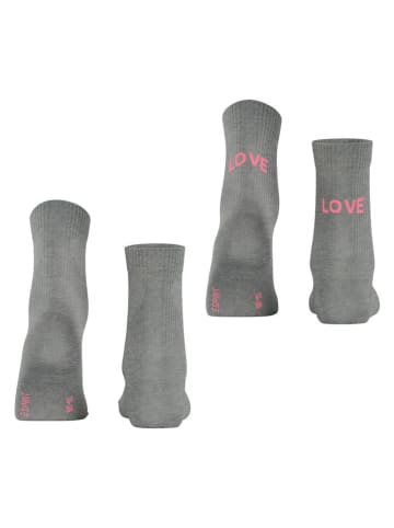 ESPRIT 2-delige set: sokken grijs