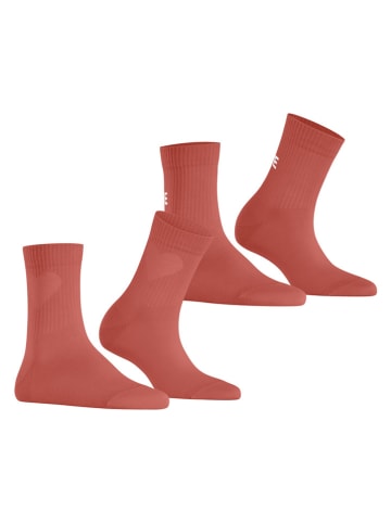 ESPRIT 2er-Set: Socken in Hellbraun