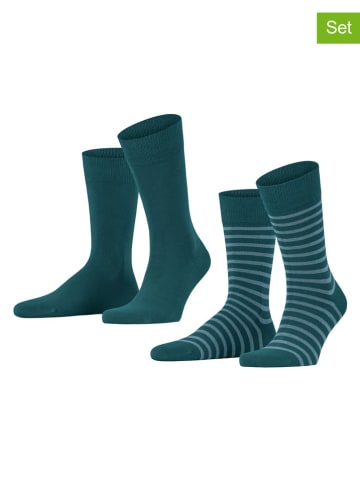 ESPRIT 2er-Set: Socken in Dunkelblau