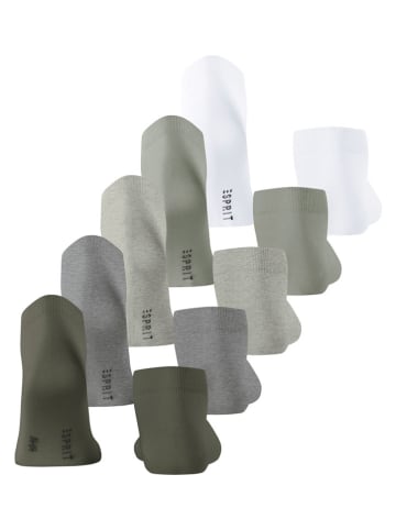 ESPRIT 5-delige set: sokken wit/grijs