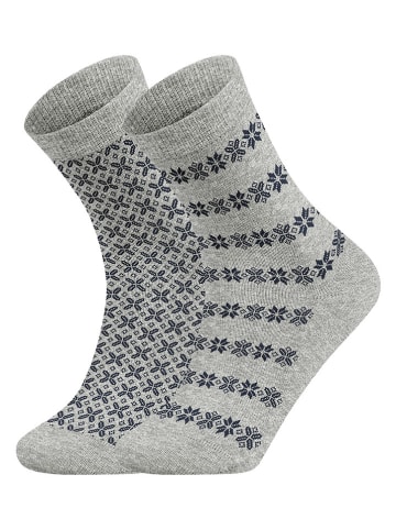 ESPRIT 2-delige set: sokken "Intarsia" grijs