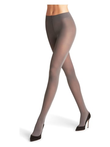 Falke Maillot "Pure Matt" grijs - DEN 50