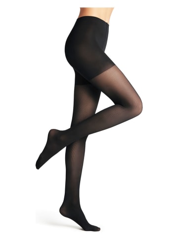 Falke Maillot "Rib Shaping" zwart - DEN 50