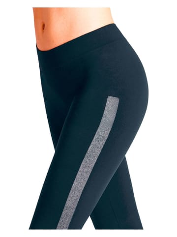 Falke Legginsy "Clean Intensity" w kolorze granatowym
