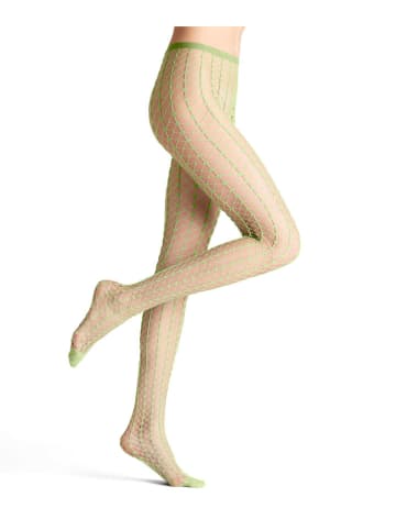 Falke Rajstopy w kolorze zielonym