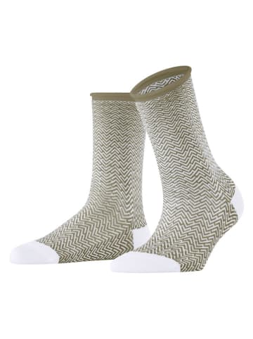 Falke Skarpety w kolorze khaki