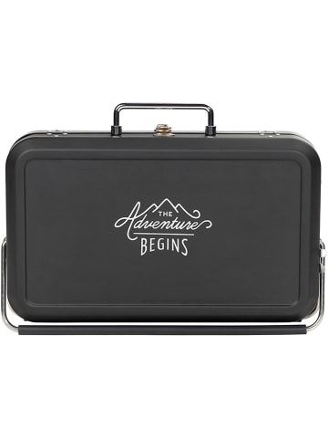 Gentlemen's Hardware Campinggrill in Schwarz - (B)31 x (H)20,5 cm