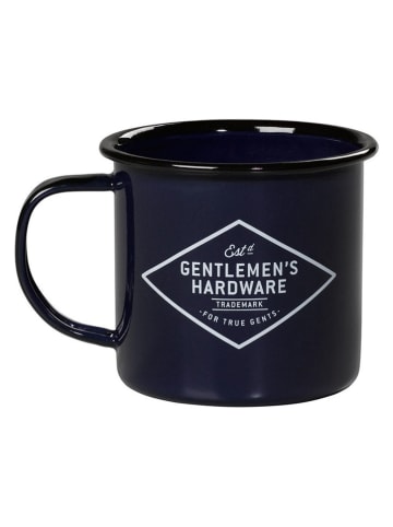Gentlemen's Hardware Kubek "Adventure Begins" w kolorze granatowym - 325 ml