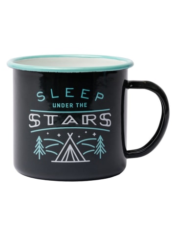 Gentlemen's Hardware Kubek "Stars" w kolorze czarnym - 325 ml