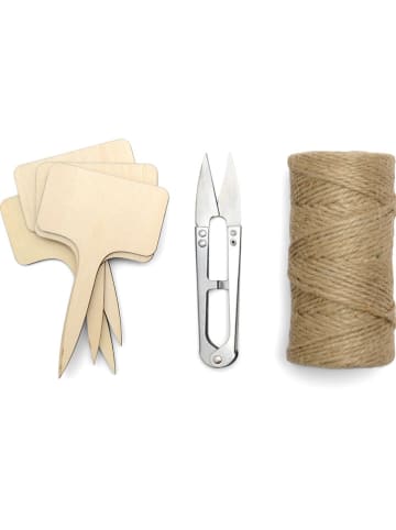 Gentlemen's Hardware 7tlg. Gartenset "Gardeer's Gift" in Schwarz