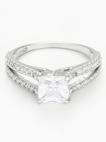 OR ÉCLAT Weißgold-Ring "La Merveilleuse" mit Edelsteinen