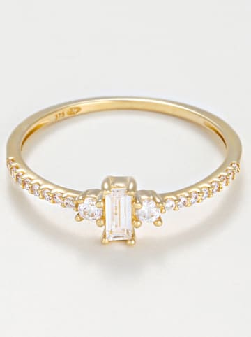 OR ÉCLAT Gouden ring "Iriss" met edelstenen