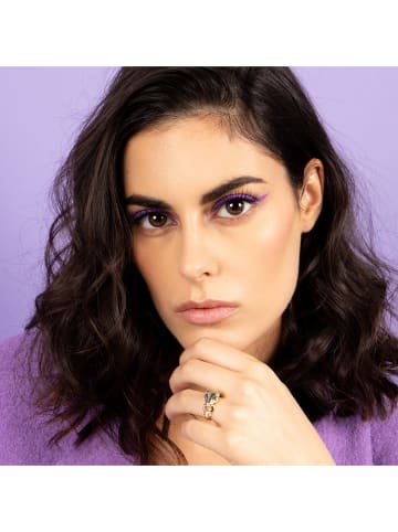 OR ÉCLAT Gold-Ring "Gold animal" mit Zirkonias