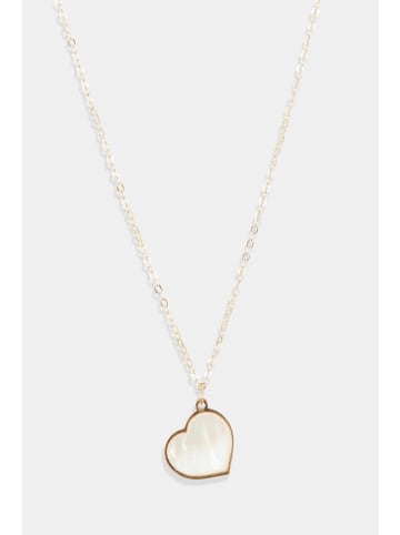 OR ÉCLAT Złoty naszyjnik "Heart" z zawieszką - dł. 42 cm