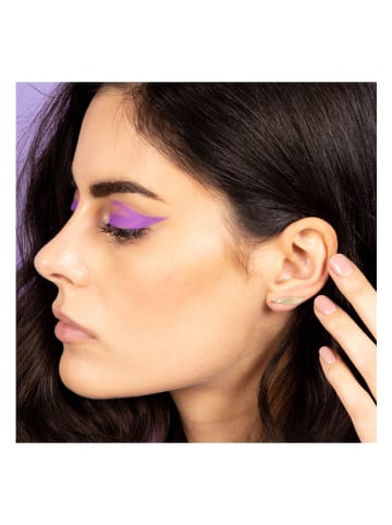 OR ÉCLAT Złote kolczyki-wkrętki "Gold leaf"