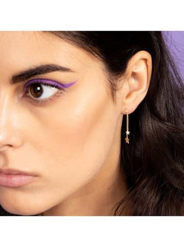 OR ÉCLAT Gold-Ohrstecker "Etoiles Pendantes"