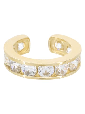 OR ÉCLAT Złota nausznica "Shinning ear cuff" z cyrkoniami