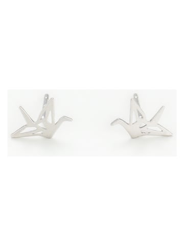 OR ÉCLAT Witgouden oorstekers "Envolée"