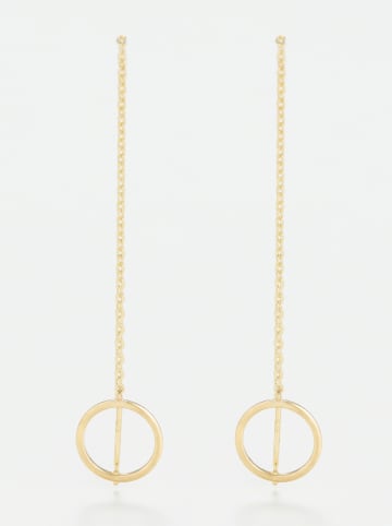 OR ÉCLAT Gouden oorhangers "Cercles immaginaires"