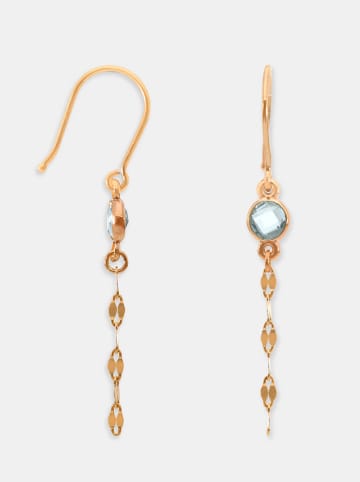 OR ÉCLAT Gold-Ohrhänger mit Edelsteinen