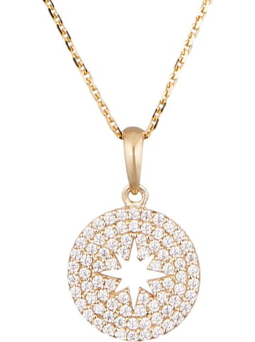 OR ÉCLAT Złota zawieszka "Etoile brillante" z cyrkoniami