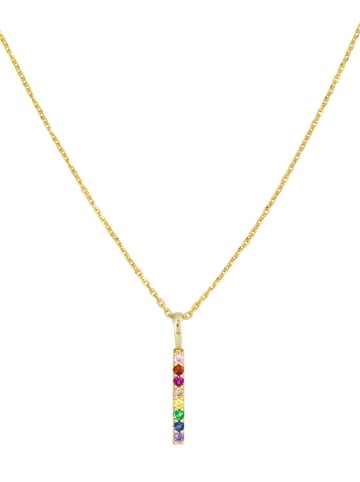 OR ÉCLAT Gold-Anhänger "Colored" mit Edelsteinen