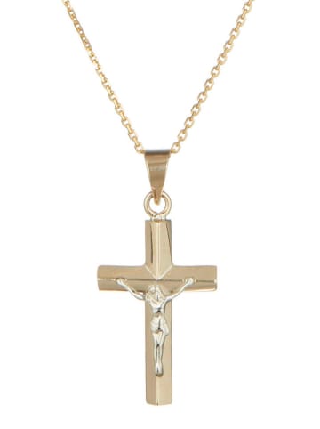 OR ÉCLAT Gouden hanger "Croix de jésus"