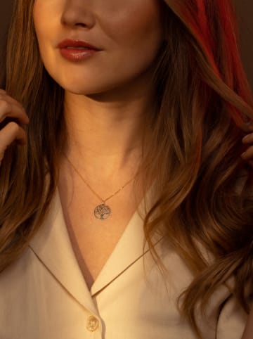 OR ÉCLAT Złota zawieszka "Arbre magique"