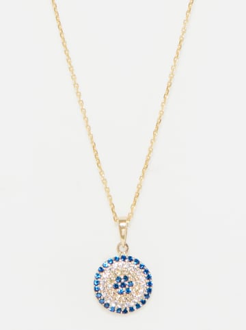 OR ÉCLAT Gouden hanger met edelstenen