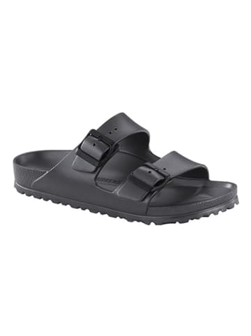 Birkenstock Pantoletten "Arizona" in Anthrazit - Weite N