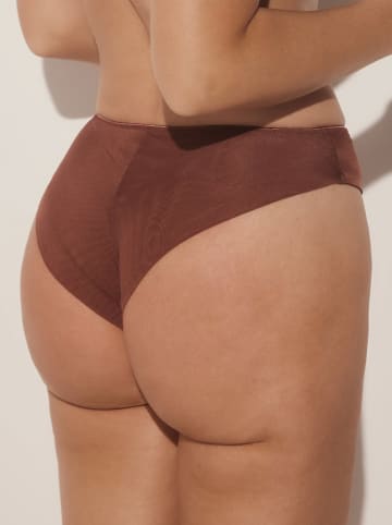 Kinga Slip "Comfort" in Hellbraun