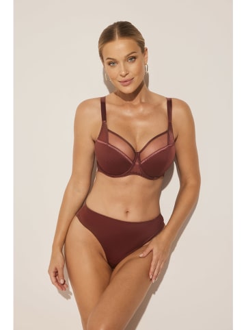 Kinga Slip "Chocolate Season" in Hellbraun