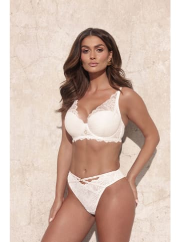 Kinga Biustonosz push-up w kolorze kremowym